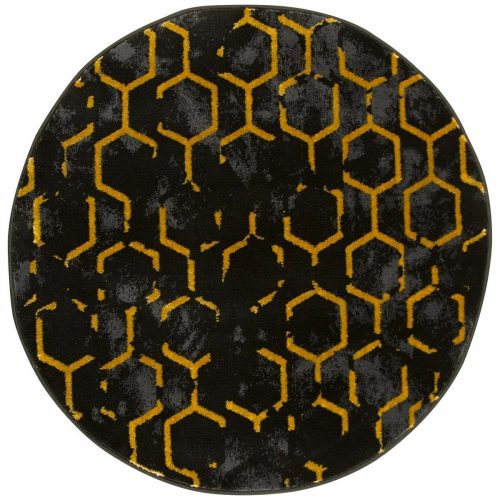 Teppiche FESTIVAL GOLD Kurzflorteppich 140 x 140 cm
