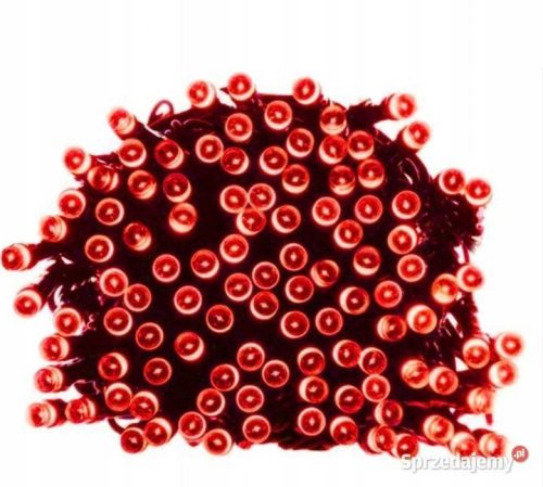  Weihnachtsbaumbeleuchtung 300 LED innen/außen ROT