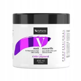  VisPlantis Maske für blondes und graues Haar 400 ml