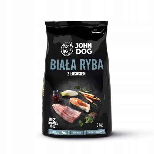  John Dog Trockenfutter Kabeljau 3 kg
