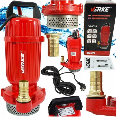  Verke 370 W Tauchpumpe 5000 l/h