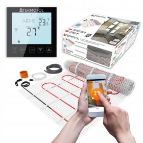  4m2 - Set Heizmatte + TF-WIFI Schwarz