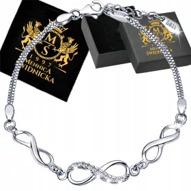  Silberarmband Promi-Geschenk Silber