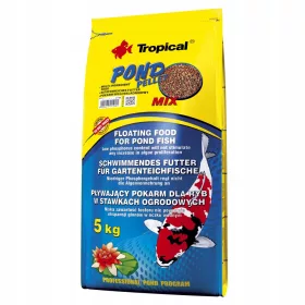  Tropical Pond Pellet Mix S Fischfutter 5 kg 50 l