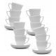Tasse und Untertasse für Kaffee und Tee Lubiana Boss Porzellantasse 350 ml 1 Stk.