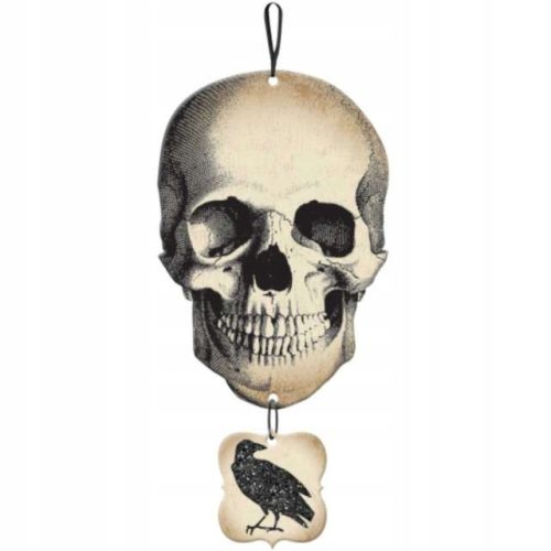  Totenkopf hängend Amscan 44 cm