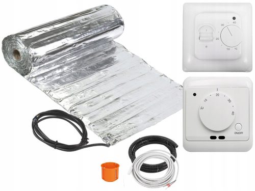  Heizmatte für PANEELE 9m2 150W/m2 SET + Temperaturregler