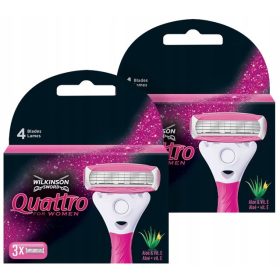    Wilkinson Sword Quattro für Damen Wilkinson Rasierer-Nachfüllungen 3 Stk.