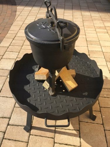  Massiver Kaminsockel für Kesselkamin 60