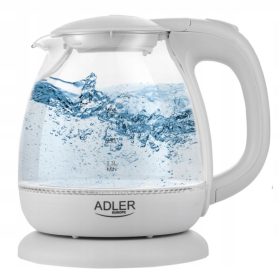  Wasserkocher Adler AD 1283 1100 W 1 l transparent