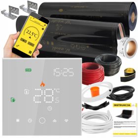    Mission Air SET Folienheizmatte INFRAROT 100cm 3,5m² 160W/m² PTC