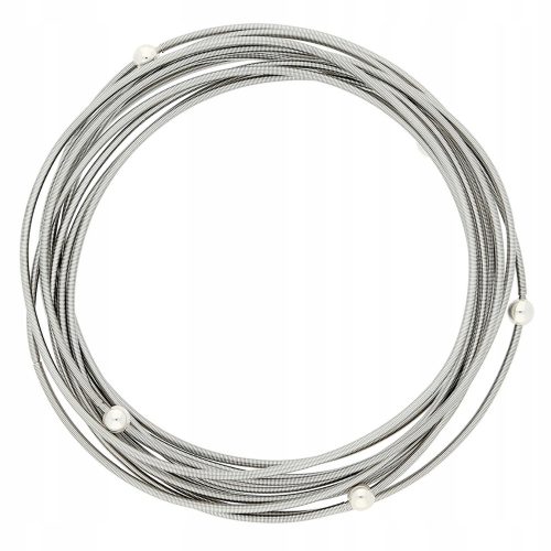  Sadva-Armband aus silbernem Stahl, 18 cm