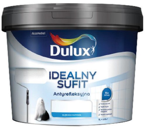  Dulux Latex-Wandfarbe 3 l schneeweiß matt