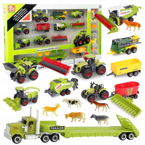  AIG Farm Set mit 22 landwirtschaftlichen Fahrzeugen