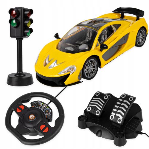  RC-Auto, Fernbedienung, Lenkrad, Pedale