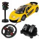  RC-Auto, Fernbedienung, Lenkrad, Pedale