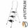 ePlatinum Leiter 2,69 m Stahl bis 150 kg