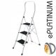 ePlatinum Leiter 2,69 m Stahl bis 150 kg