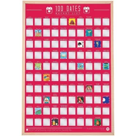  Gift Republic GR630022 Rubbellos-Poster mit 100 Terminen