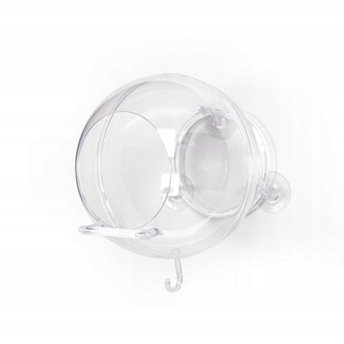  Gardenowo Futterspender aus transparentem Glas