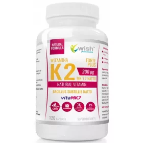   Vitamin K2 Forte Plus mit 120 Kapseln - Höchste Bioverfügbarkeit und Naturbelassenheit