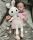  Maskottchen Puppe Hase Geschenk Kuscheliger GEBURTSTAG