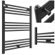 Granitan-Wasserbadheizkörper 384 W 600 x 800 mm schwarz