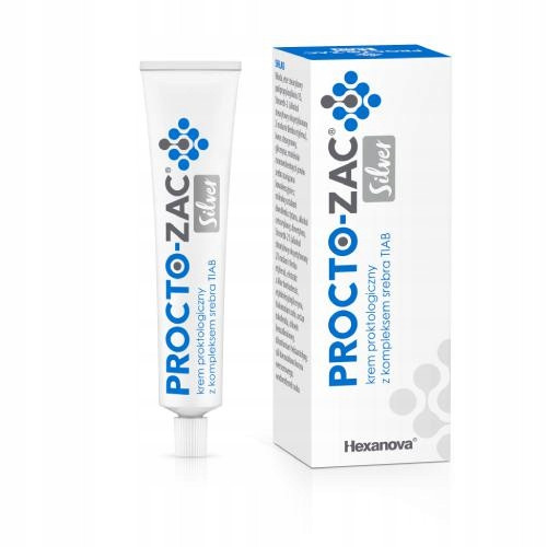  Procto-Zac Silver, proktologische Creme mit TIAB-Silberkomplex, 25 ml