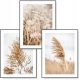  BOHO-Set mit 3 Gemälden 30x40 NATURGRAS Poster #12