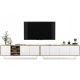  Loft-TV-Schrank, Loft-TV-Kommode, White MAT, 300 cm