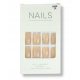  KÜNSTLICHE NÄGEL-TIPPS NUDE GLITTER P006-14