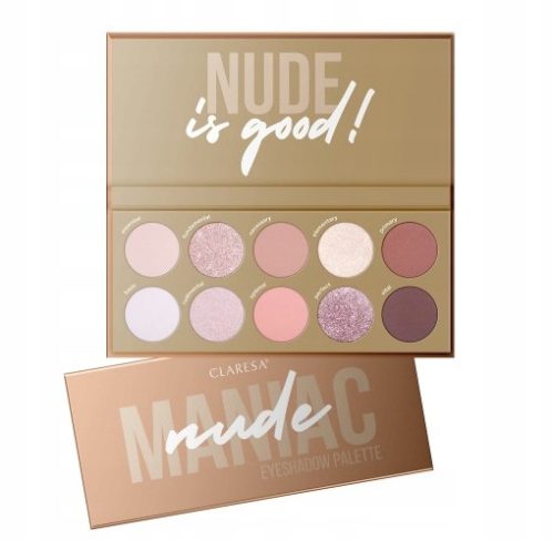  CLARESA Maniac Nude Lidschatten-Palette 12g
