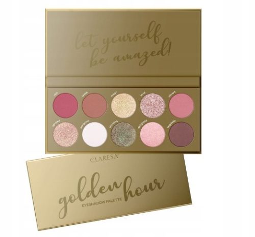  CLARESA Golden Hour Lidschatten-Palette 12g