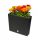  Valle Verde Blumentopf 58 cm x 18 x 50 cm, Kunststoff, Braun- und Beigetöne