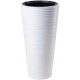 Töpfe und Pflanzgefäße für den Außenbereich und den Garten Form-Plastic Blumentopf 40 cm x 40 x 79 cm Durchmesser 40 cm Kunststoff weiß