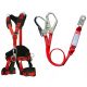 Sicherungsausrüstung Avacore-Gurt + Sicherungsausrüstung Avacore-Kabel