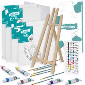  GROSSES KÜNSTLERISCHES MALEREI-SET ZUM MALEN