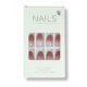  KÜNSTLICHE NÄGELTIPPS OMBRE GLITTER F662-13