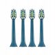  Vitammy Vivo Zahnbürstenköpfe, 4 Stück, Marineblau