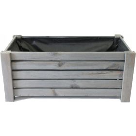  TRAK-DREW Blumentopf 60 cm x 30 x 25 cm Graphitholz