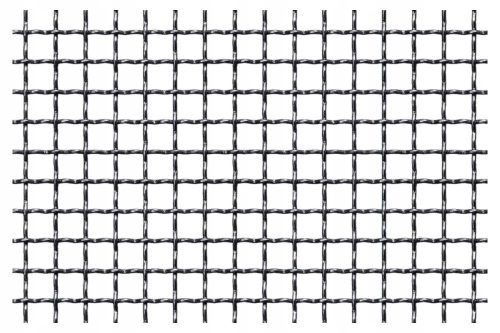 Metaltech KARB100010102 gekräuseltes Netz 10 x 10 x 2 mm 10 m