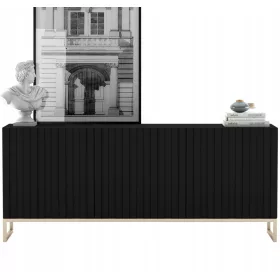 Meble Lindner ELPIS Kommode 168 x 36,5 x 72cm mattschwarz