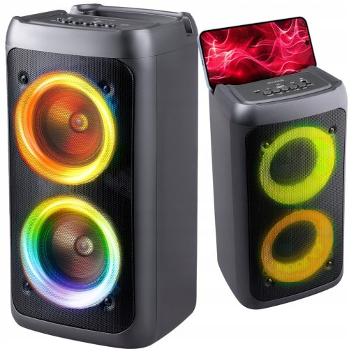  Bluetooth-Lautsprecher Boombox Mobile USB RADIO LED Wireless Portable MP3