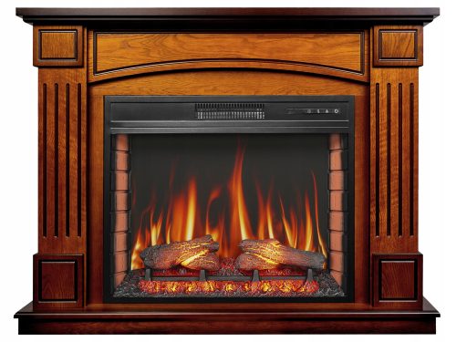 ArtiFlame Standkamin mit Heizfunktion, antike Eiche, 1800 W, 116 x 90,5 x 35 cm