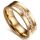  SCHÖNER GOLDRING MIT ZIRKONIA, FLACHPROFIL