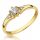  GOLDRING 585 14K ZIRKONIA 1170-1 r15