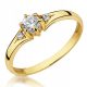  GOLDRING 585 14K ZIRKONIA 1170-1 r15