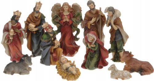 Figurki do szopki bożonarodzeniowej 11 sztuk