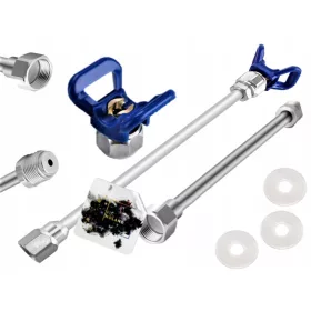 Lackierverlängerung 30+50+100 cm + Graco RAC-Abdeckung