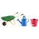 Woodyland Gartengeräte-Set für Kinder, 3-teilig
